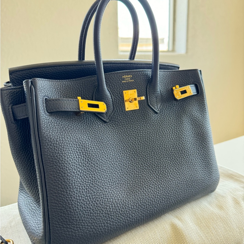 Hermes Birkin 25 Blue Nuit